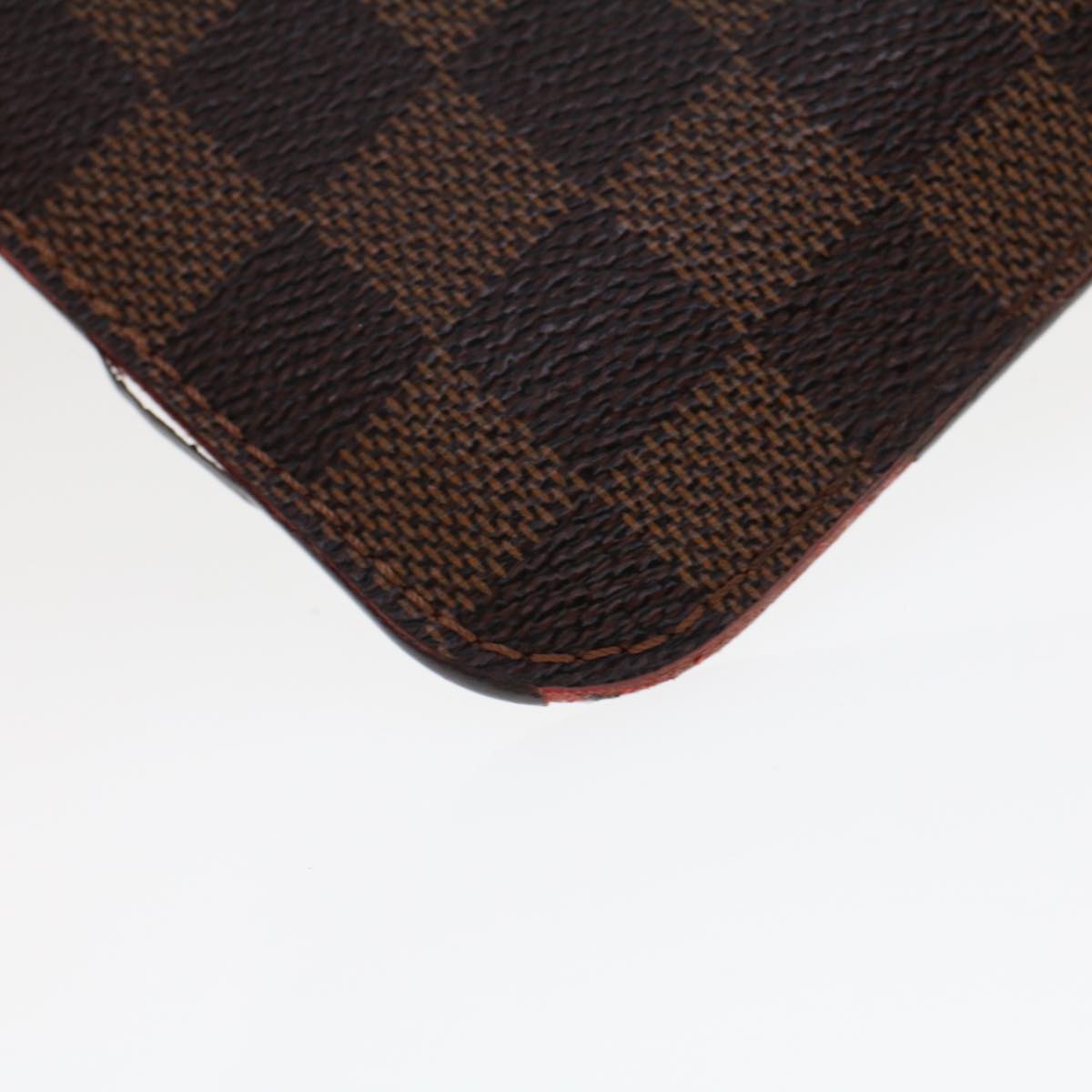LOUIS VUITTON Damier Ebene Neverfull MM Pouch Accessory Pouch LV 45764