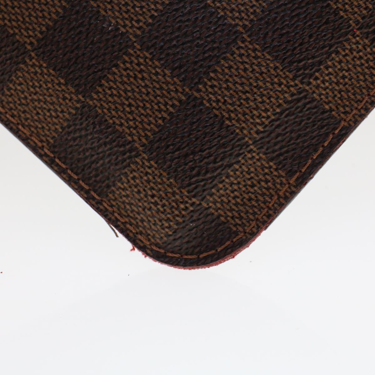LOUIS VUITTON Damier Ebene Neverfull MM Pouch Accessory Pouch LV 45764