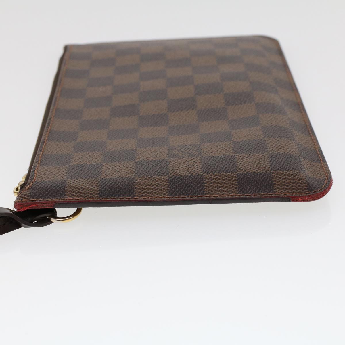 LOUIS VUITTON Damier Ebene Neverfull MM Pouch Accessory Pouch LV 45764