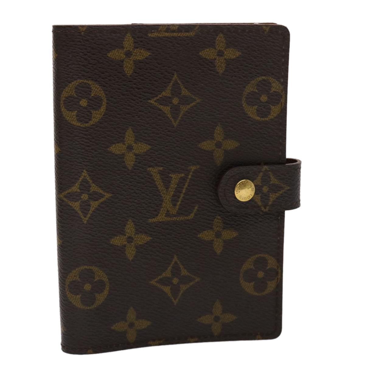 LOUIS VUITTON Monogram Agenda PM Day Planner Cover R20005 LV 45766