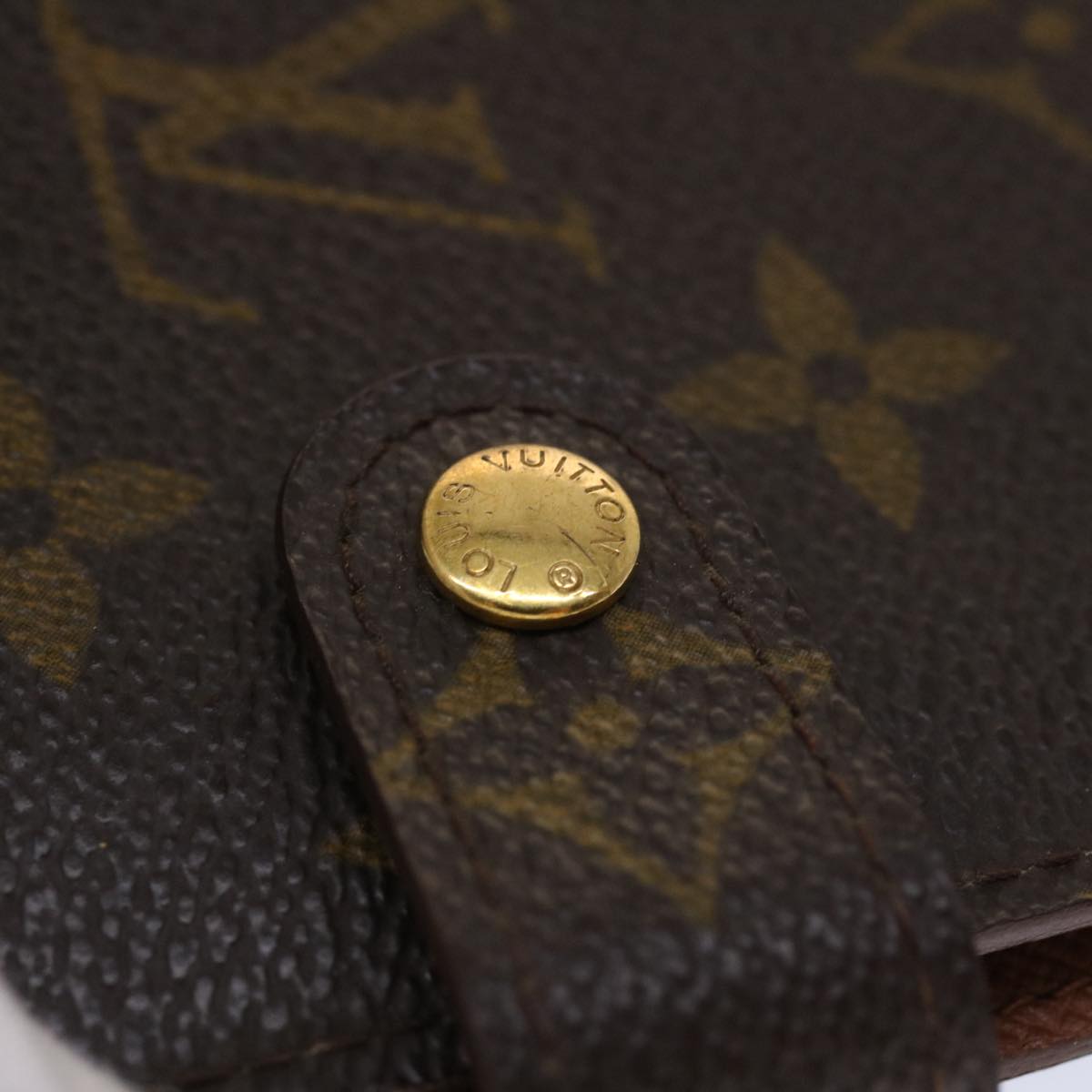 LOUIS VUITTON Monogram Agenda PM Day Planner Cover R20005 LV 45766