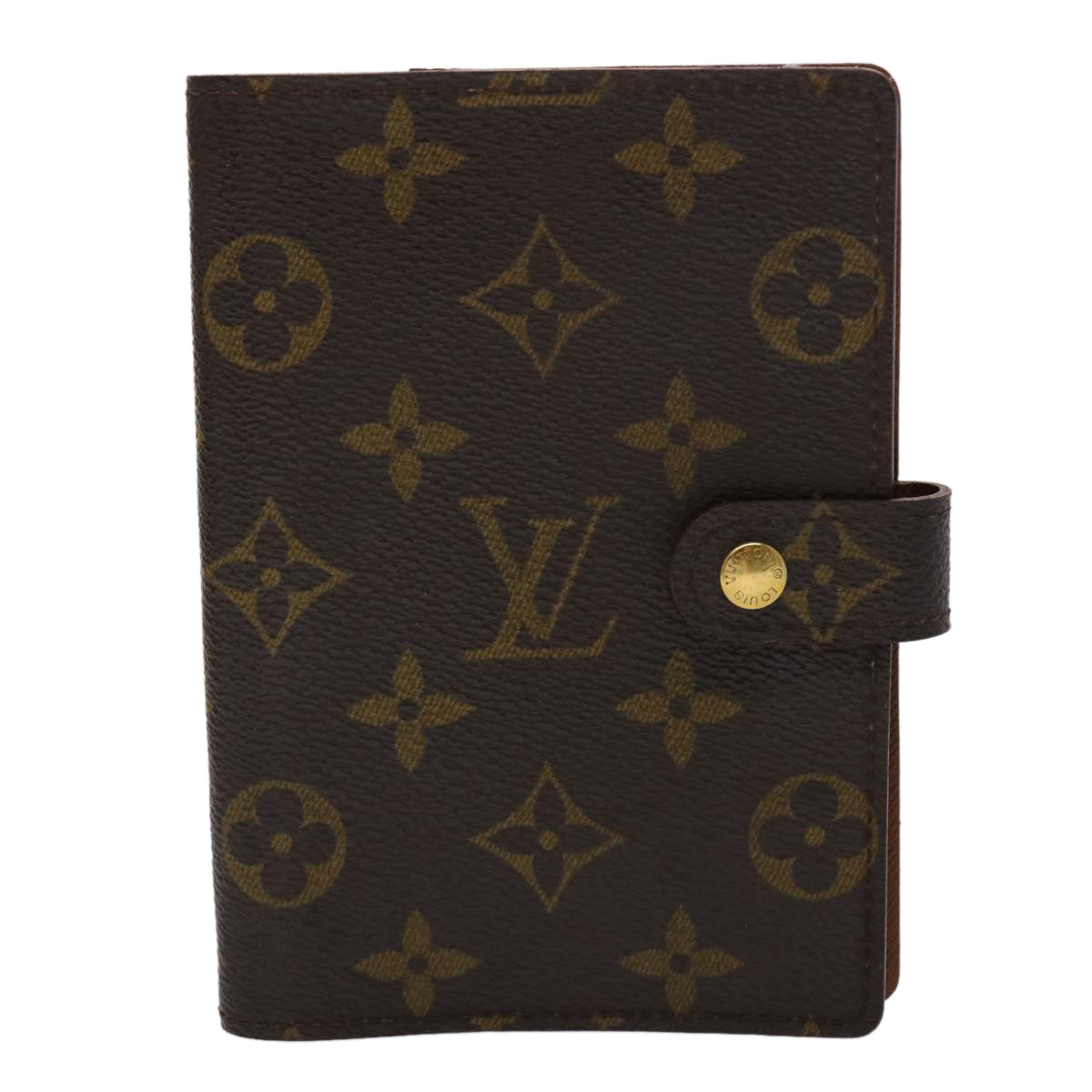 LOUIS VUITTON Monogram Agenda PM Day Planner Cover R20005 LV 45766