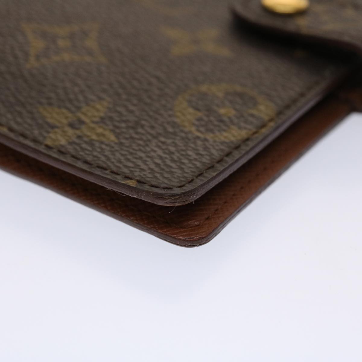 LOUIS VUITTON Monogram Agenda PM Day Planner Cover R20005 LV 45766
