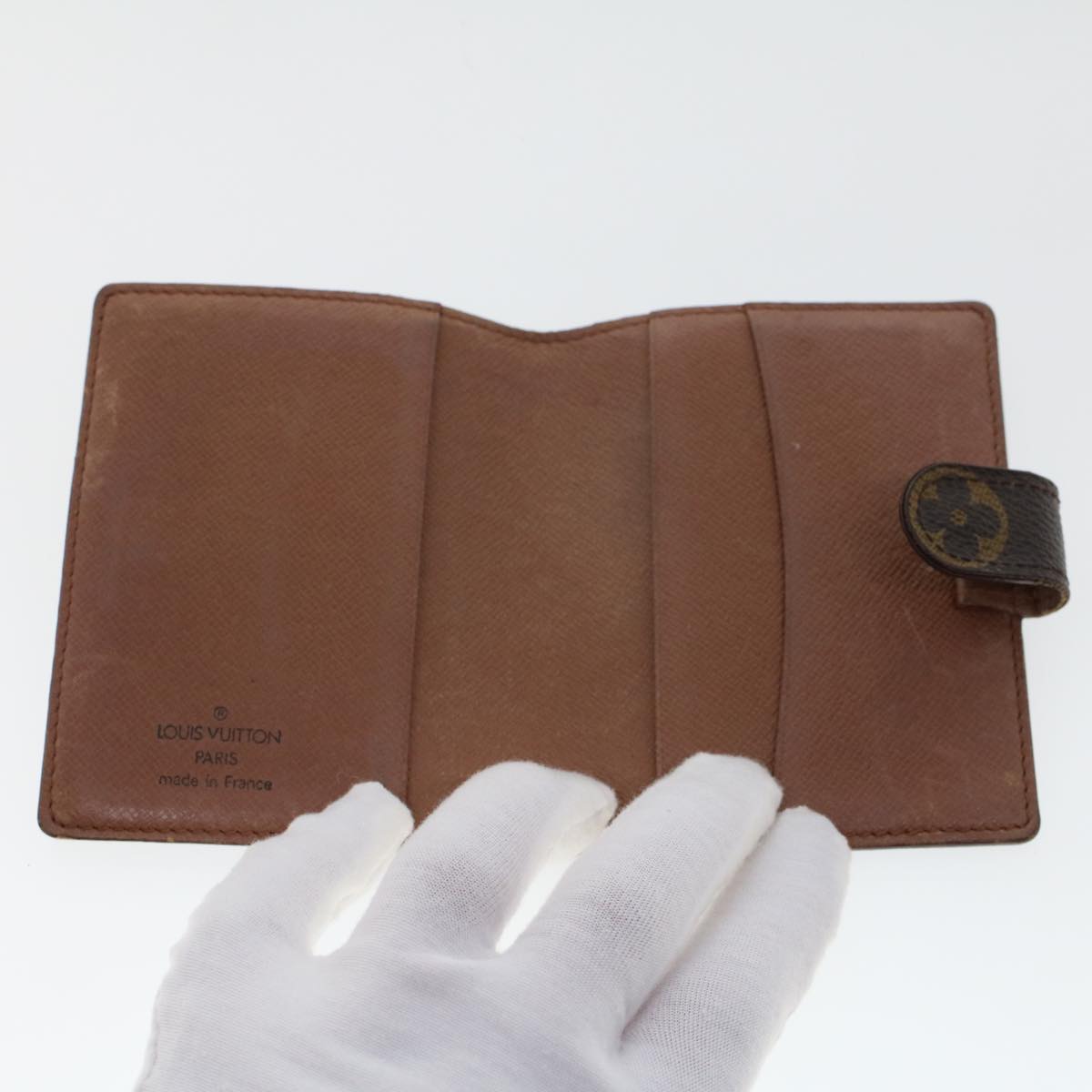 LOUIS VUITTON Monogram Agenda Mini Day Planner Cover R20007 LV 45767