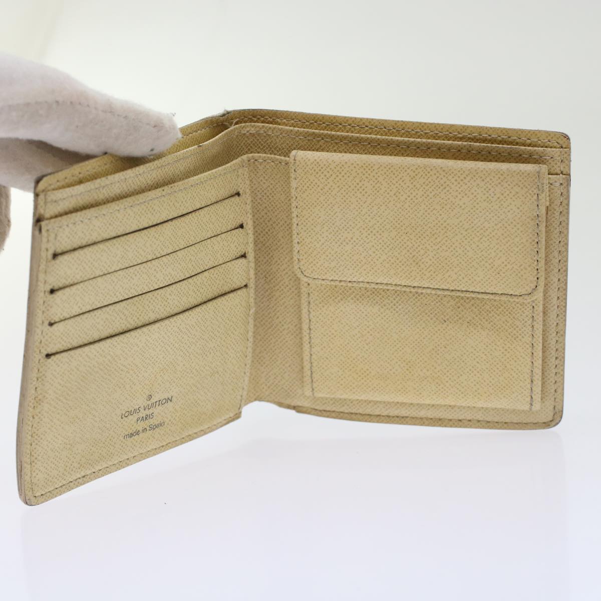 LOUIS VUITTON Damier Azur Porte Feuille Marco Bifold Wallet N60018 45769