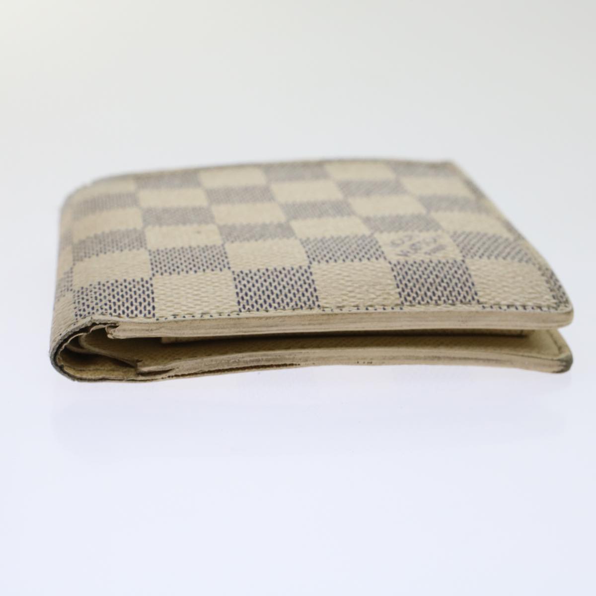 LOUIS VUITTON Damier Azur Porte Feuille Marco Bifold Wallet N60018 45769