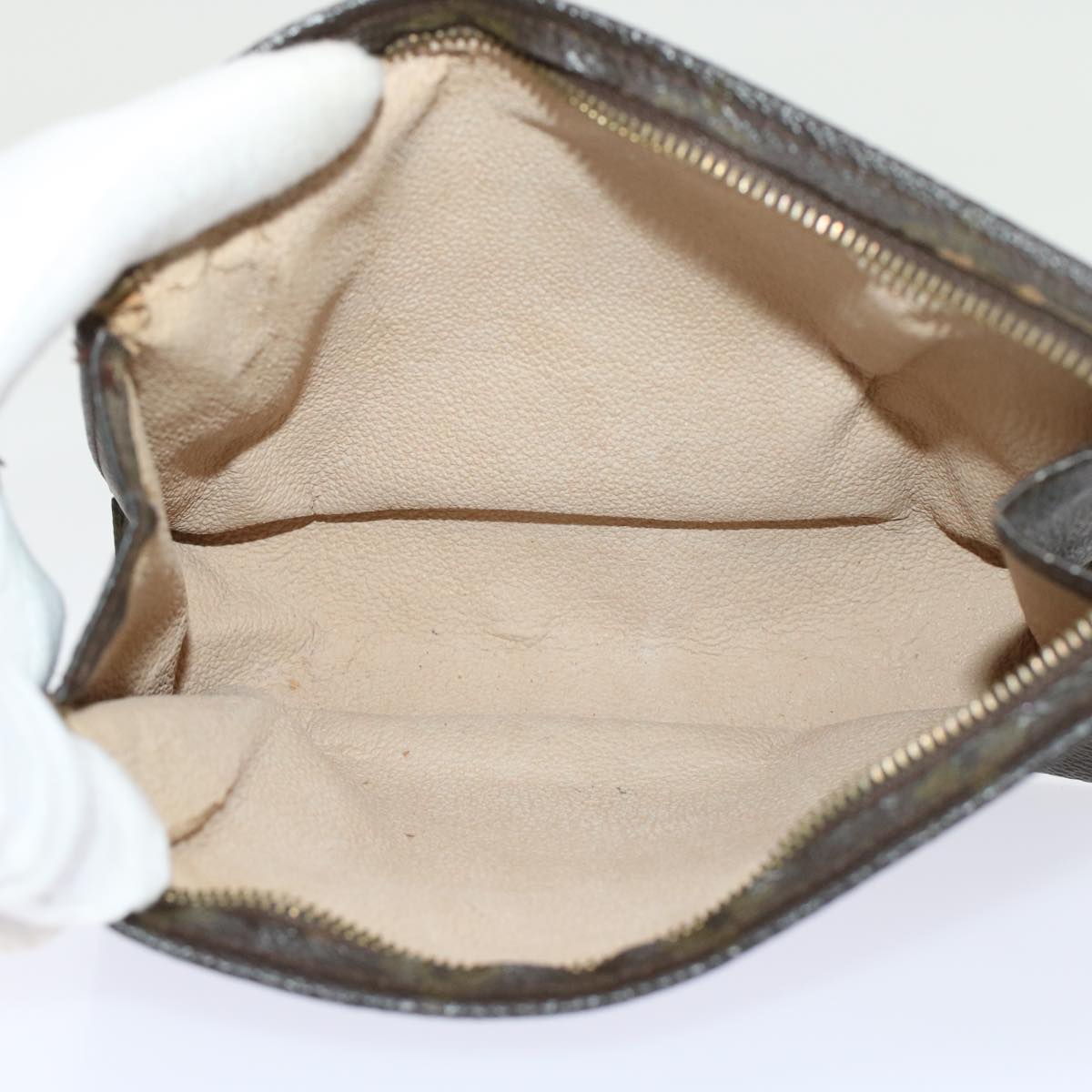 LOUIS VUITTON Monogram Poche Toilette 19 Pouch M47544 LV 45770