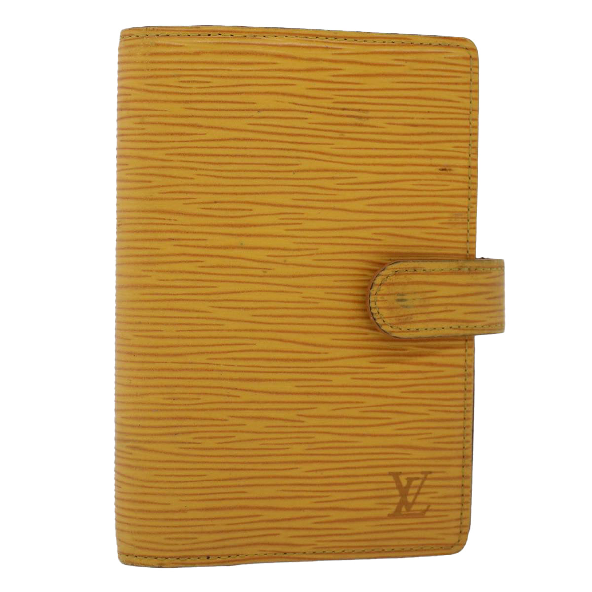 LOUIS VUITTON Epi Agenda PM Day Planner Cover Yellow R20059 LV 45772