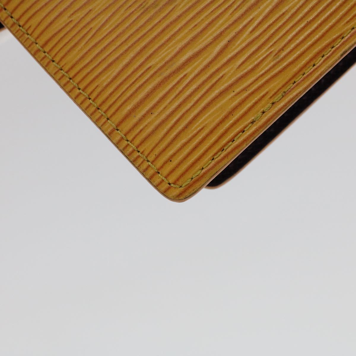 LOUIS VUITTON Epi Agenda PM Day Planner Cover Yellow R20059 LV 45772