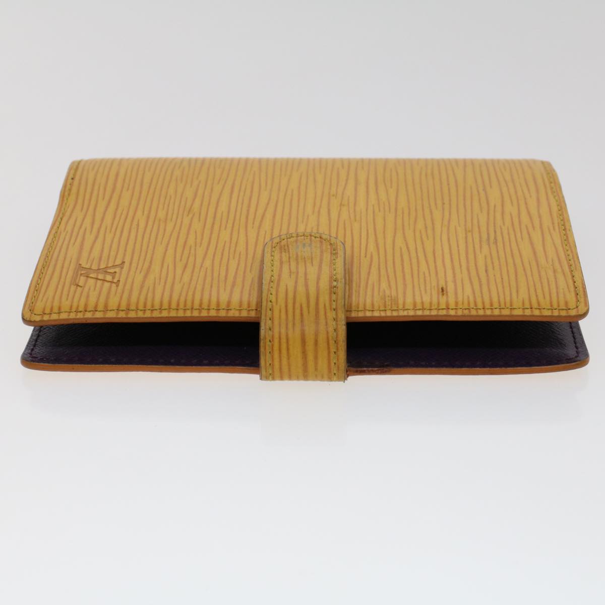 LOUIS VUITTON Epi Agenda PM Day Planner Cover Yellow R20059 LV 45772