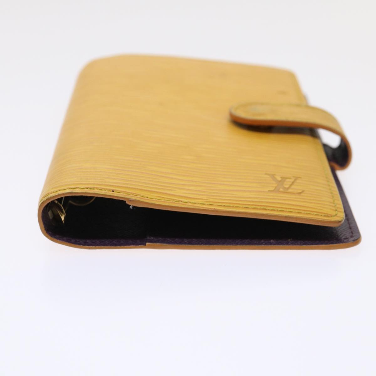 LOUIS VUITTON Epi Agenda PM Day Planner Cover Yellow R20059 LV 45772