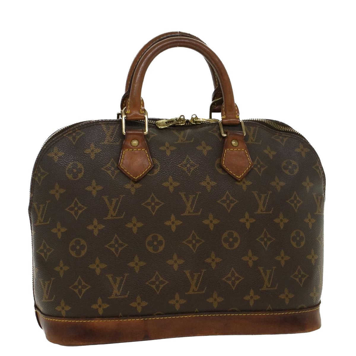 LOUIS VUITTON Monogram Alma Hand Bag M51130 LV 45774