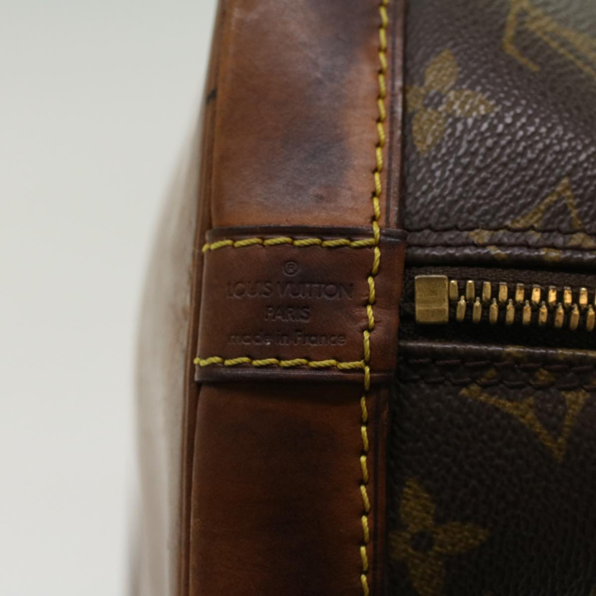 LOUIS VUITTON Monogram Alma Hand Bag M51130 LV 45774