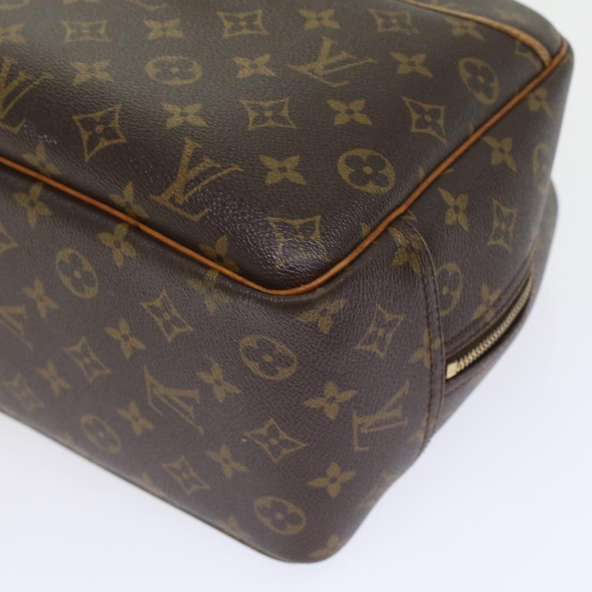LOUIS VUITTON Monogram Deauville Hand Bag M47270 LV 45778