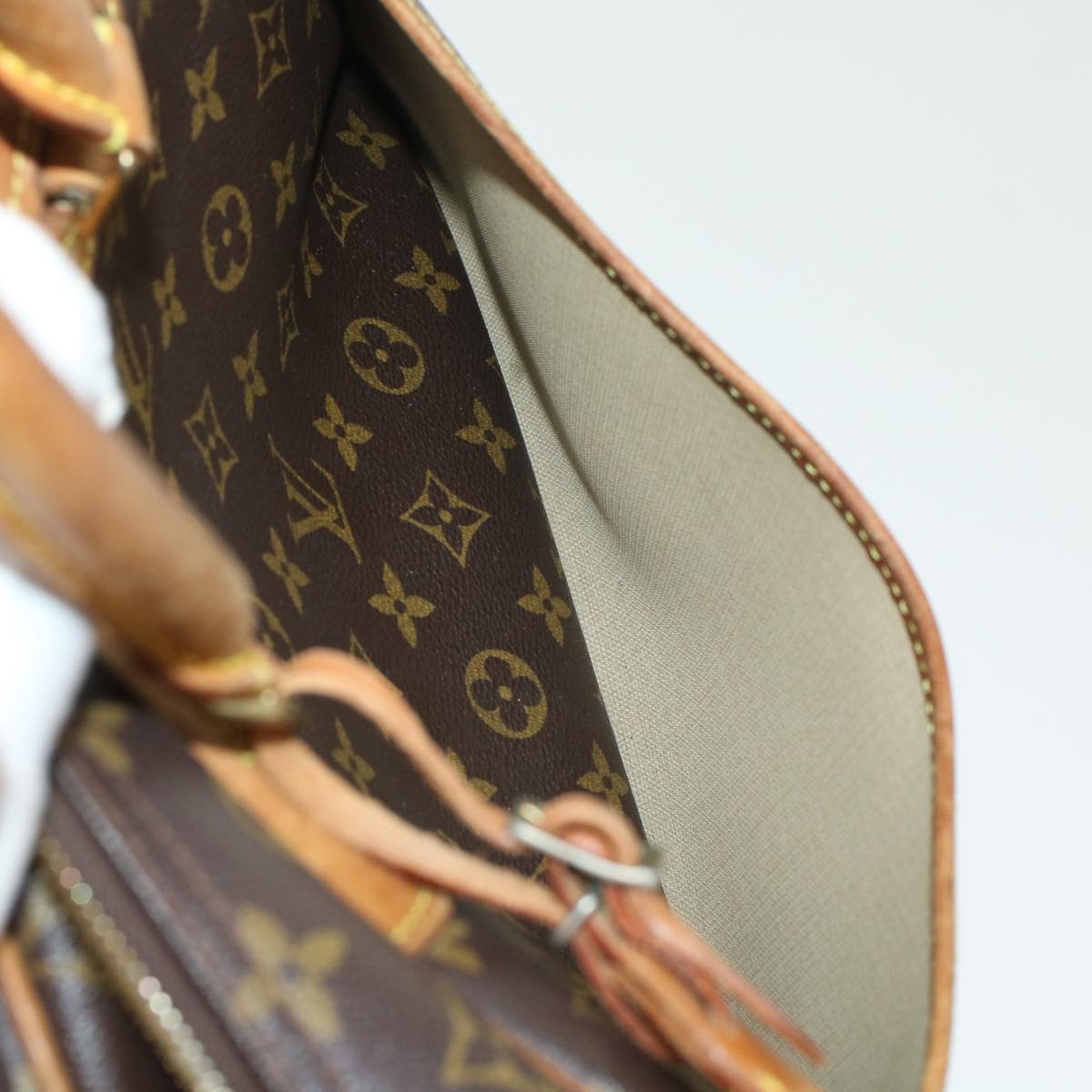LOUIS VUITTON Monogram Deauville Hand Bag M47270 LV 45778