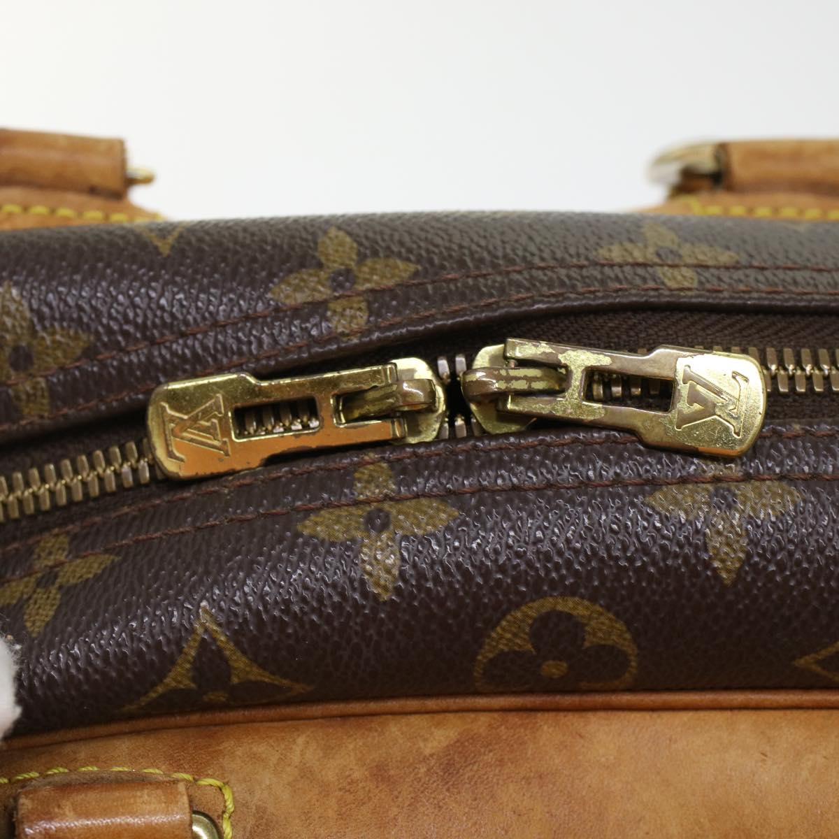 LOUIS VUITTON Monogram Deauville Hand Bag M47270 LV 45778