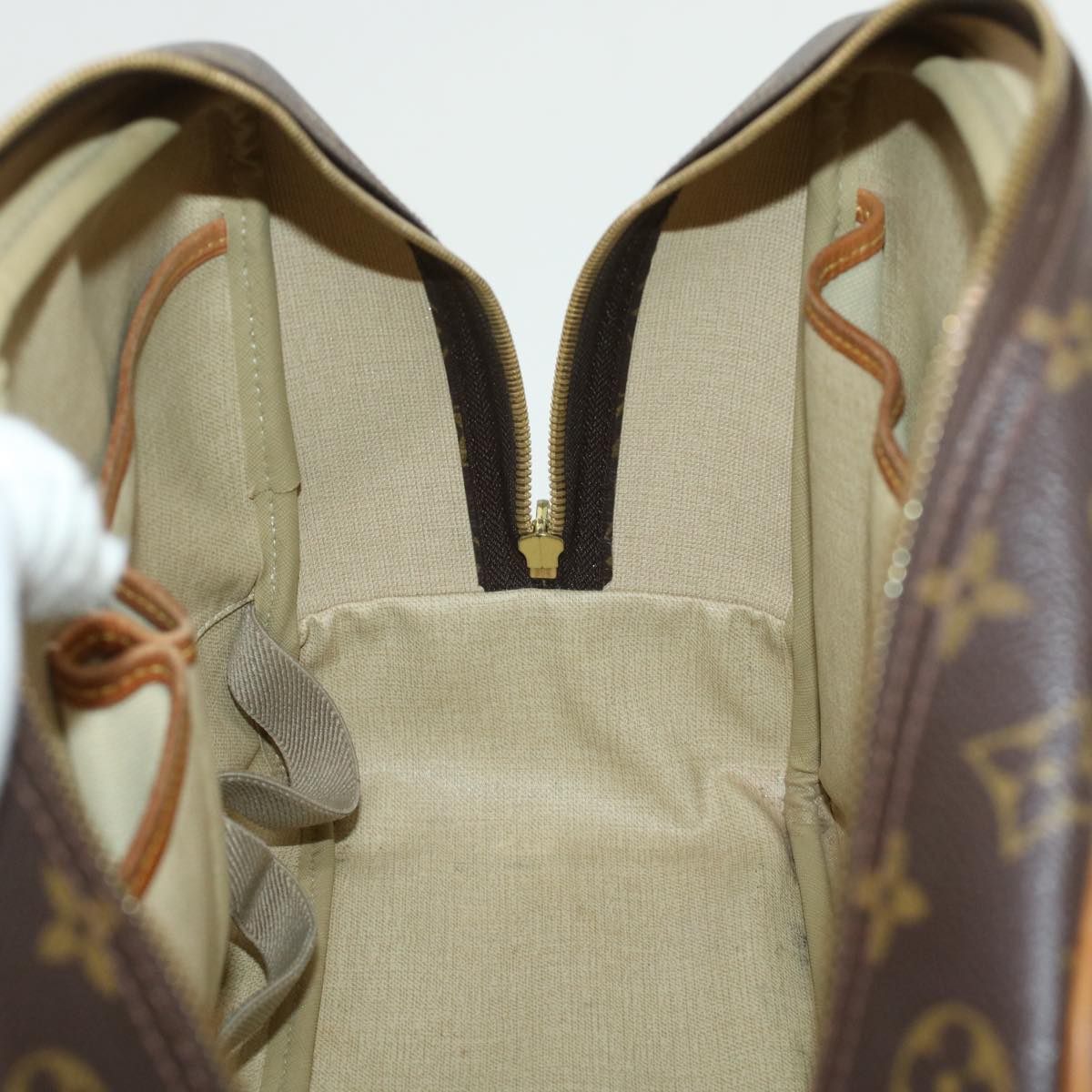 LOUIS VUITTON Monogram Deauville Hand Bag M47270 LV 45778