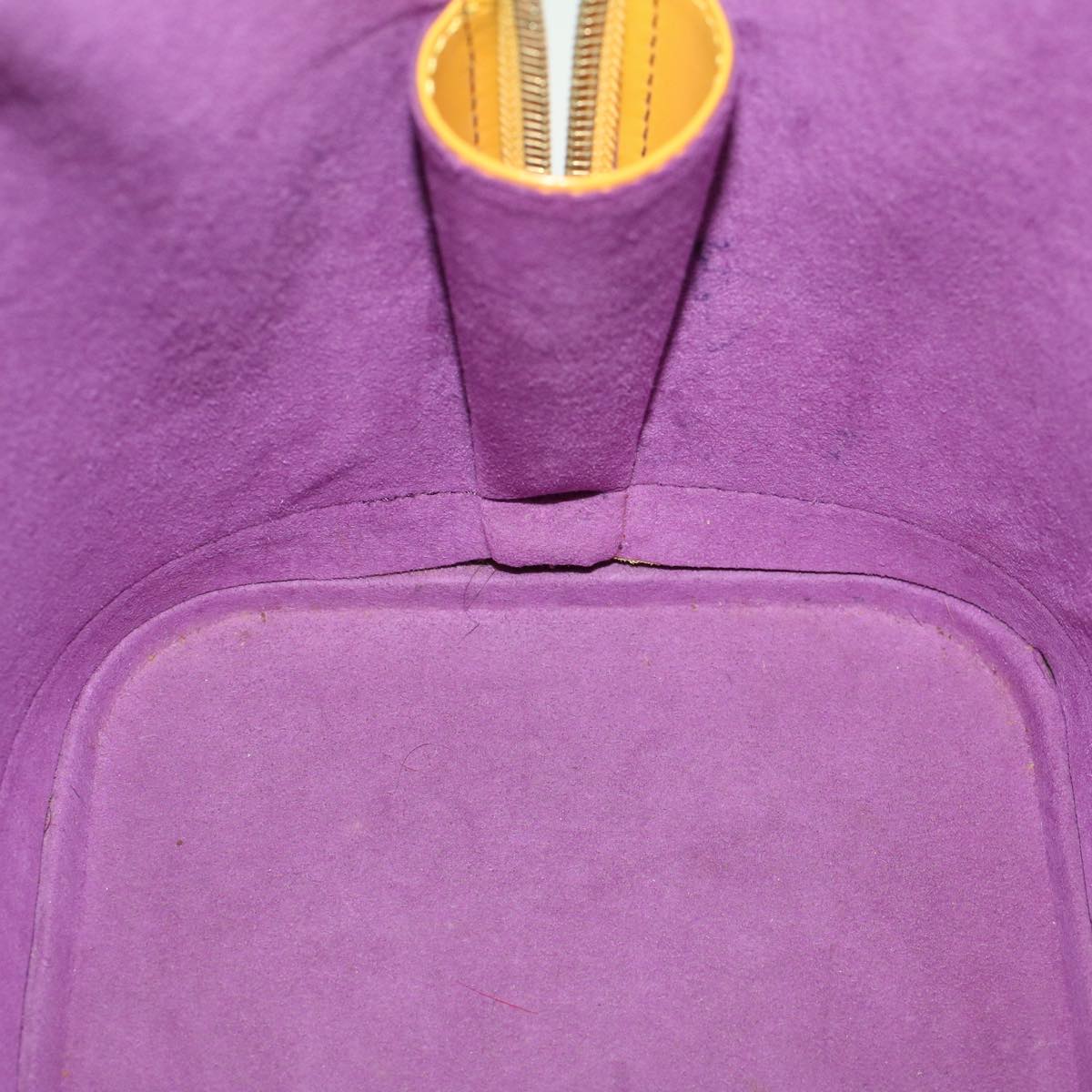 LOUIS VUITTON Epi Alma Hand Bag Tassili Yellow M52149 LV 45781
