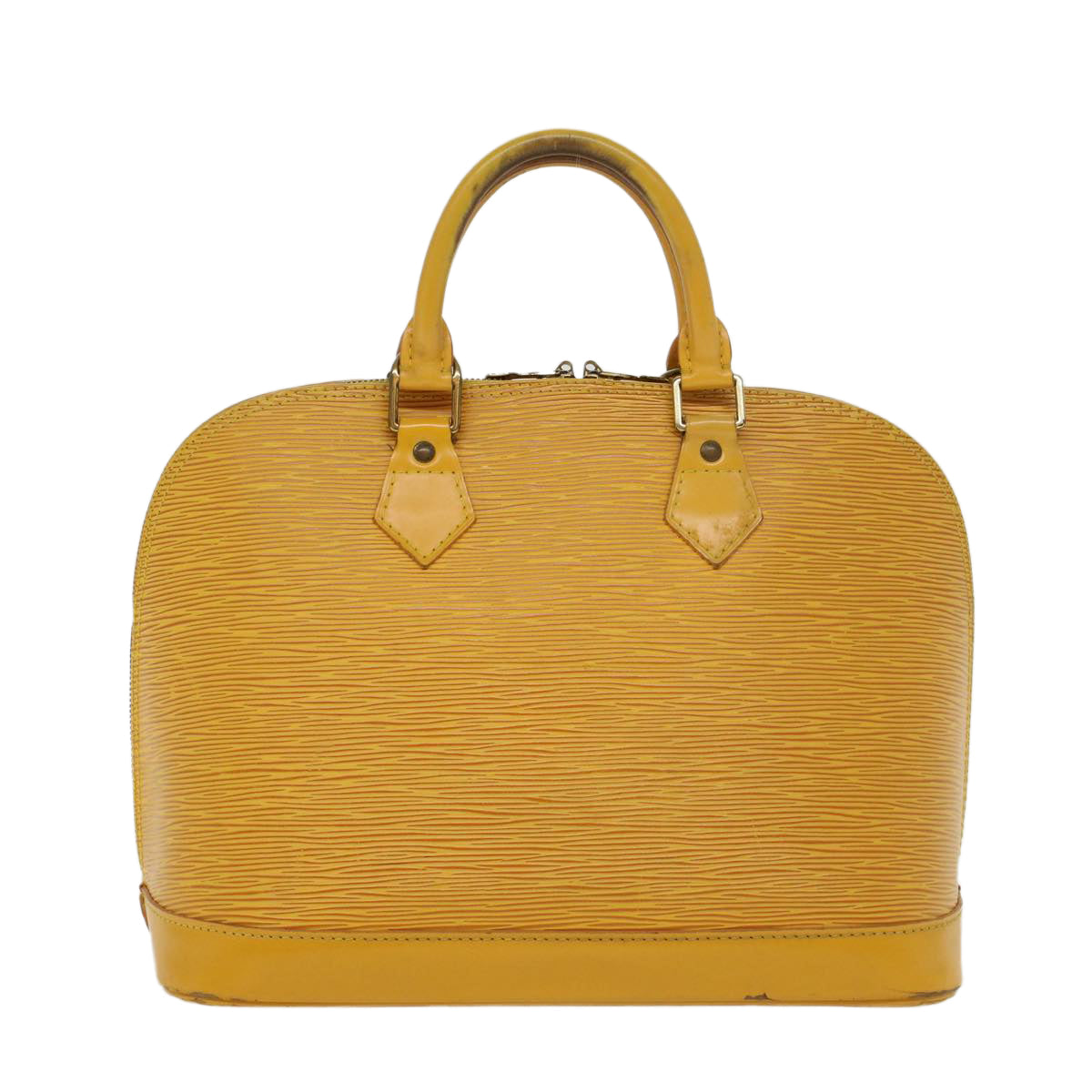 LOUIS VUITTON Epi Alma Hand Bag Tassili Yellow M52149 LV 45781