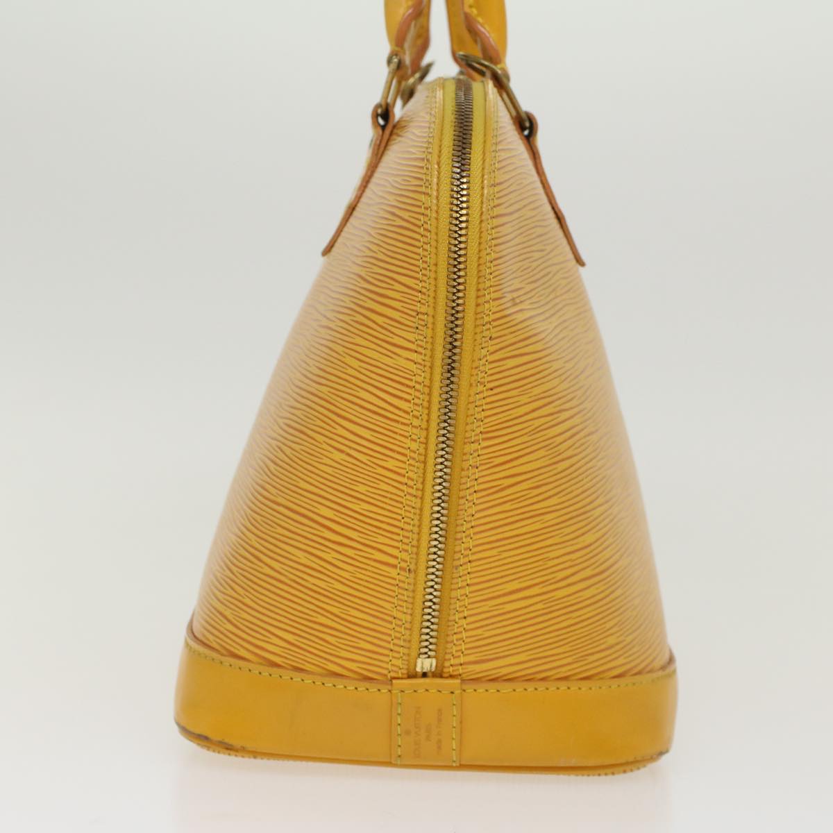 LOUIS VUITTON Epi Alma Hand Bag Tassili Yellow M52149 LV 45781