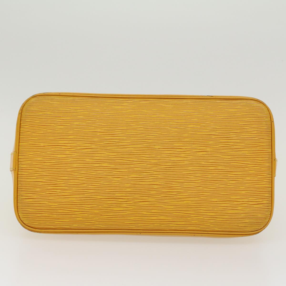 LOUIS VUITTON Epi Alma Hand Bag Tassili Yellow M52149 LV 45781