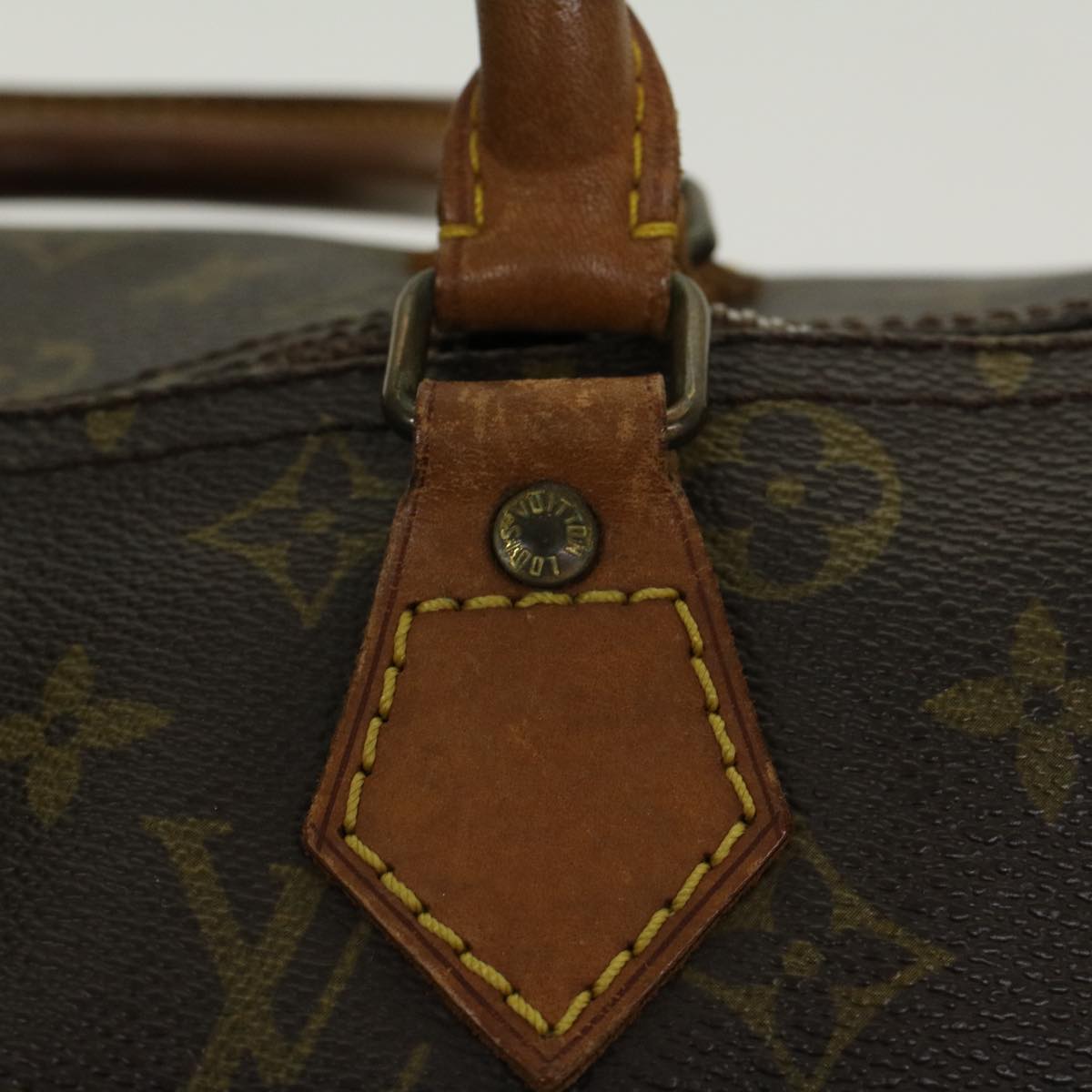 LOUIS VUITTON Monogram Speedy 30 Hand Bag M41526 LV 45782