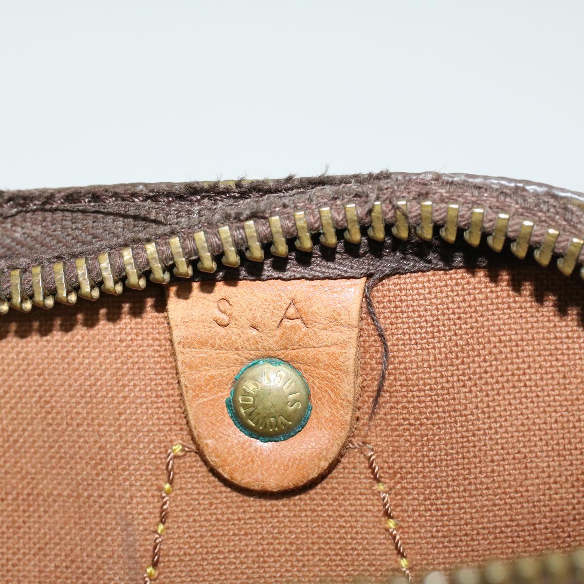 LOUIS VUITTON Monogram Speedy 30 Hand Bag M41526 LV 45782