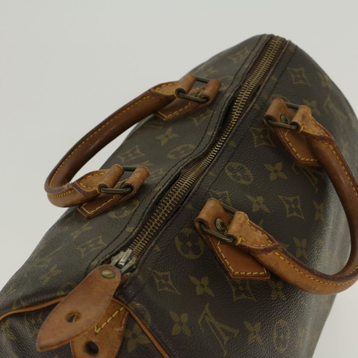 LOUIS VUITTON Monogram Speedy 30 Hand Bag M41526 LV 45782