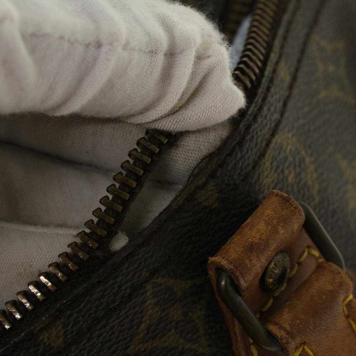 LOUIS VUITTON Monogram Speedy 30 Hand Bag M41526 LV 45782