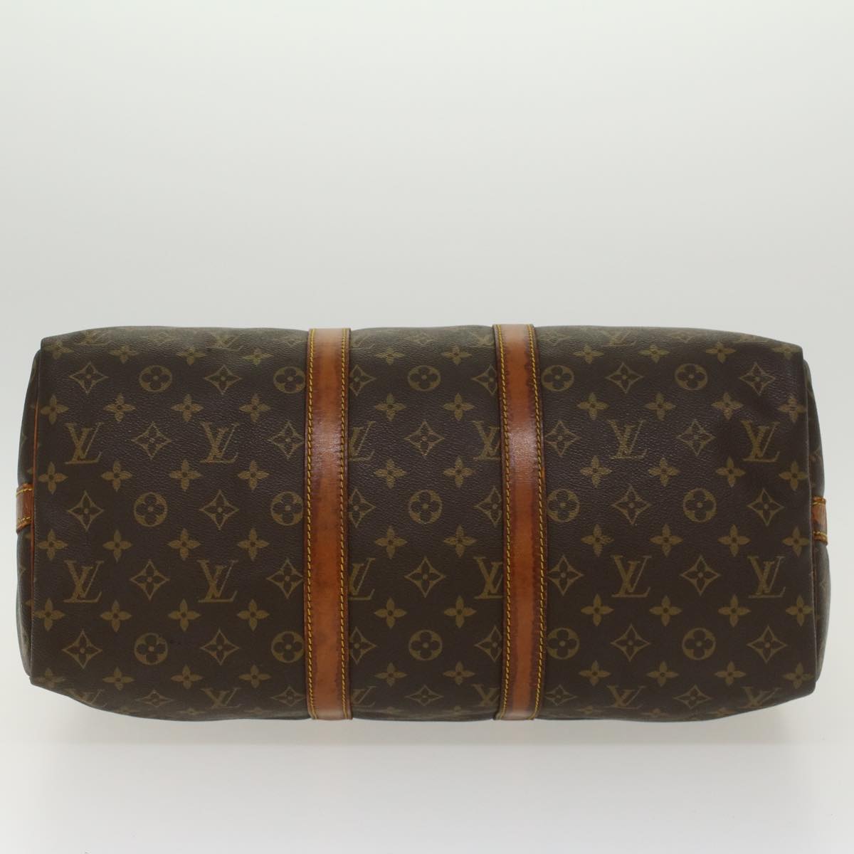 LOUIS VUITTON Monogram Keepall Bandouliere 45 Boston Bag M41418 LV 45785
