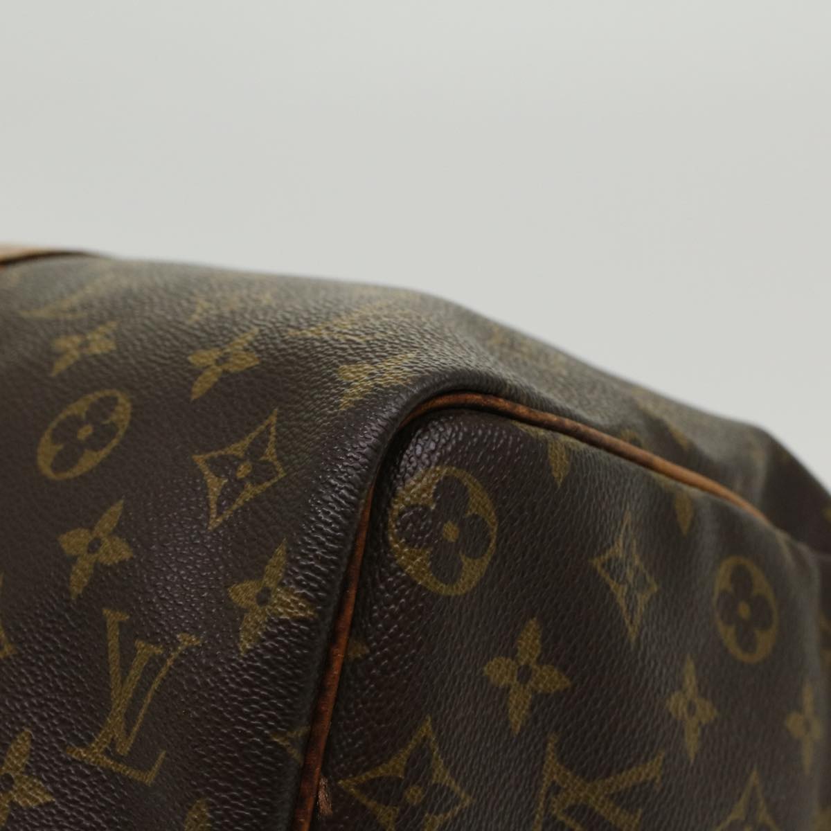 LOUIS VUITTON Monogram Keepall Bandouliere 45 Boston Bag M41418 LV 45785