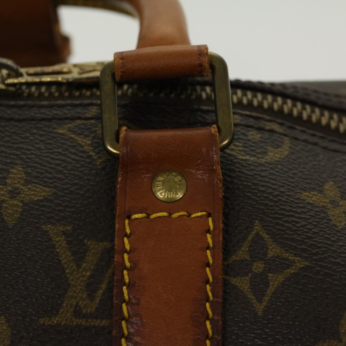 LOUIS VUITTON Monogram Keepall Bandouliere 45 Boston Bag M41418 LV 45785