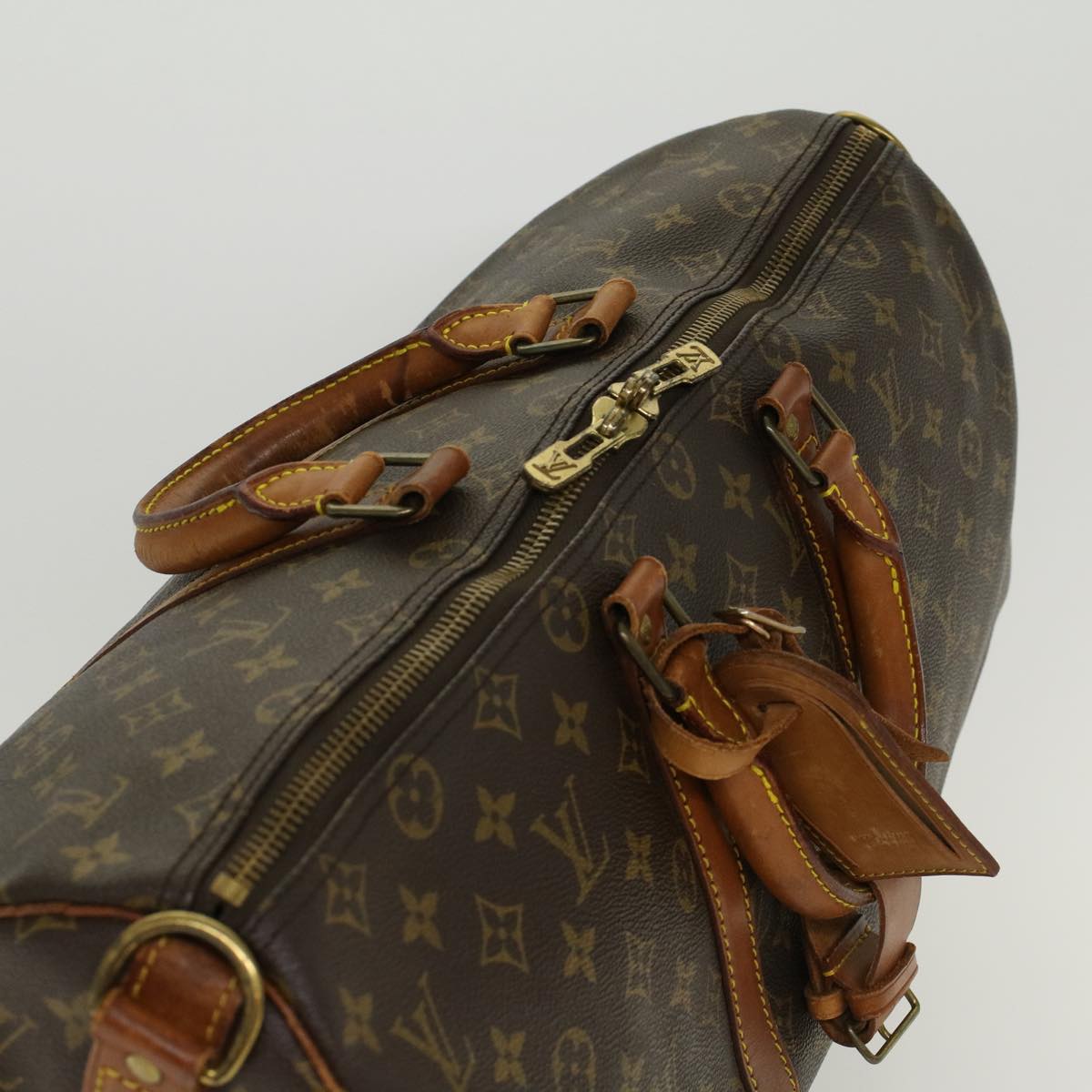 LOUIS VUITTON Monogram Keepall Bandouliere 45 Boston Bag M41418 LV 45785
