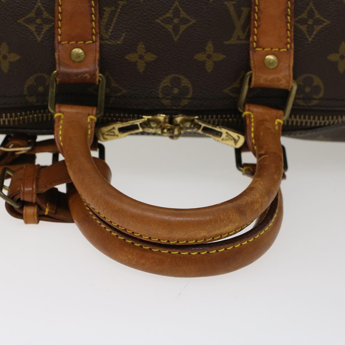 LOUIS VUITTON Monogram Keepall Bandouliere 45 Boston Bag M41418 LV 45785