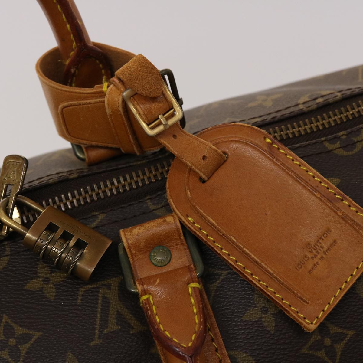 LOUIS VUITTON Monogram Keepall 50 Boston Bag M41426 LV 45788