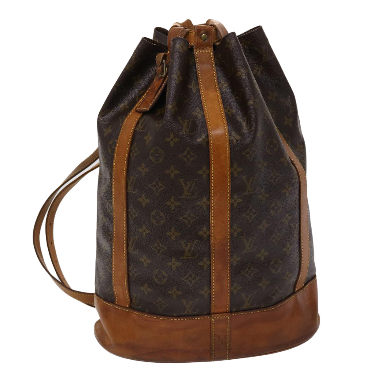 LOUIS VUITTON Monogram Randonnee GM Shoulder Bag M42244 LV 45790