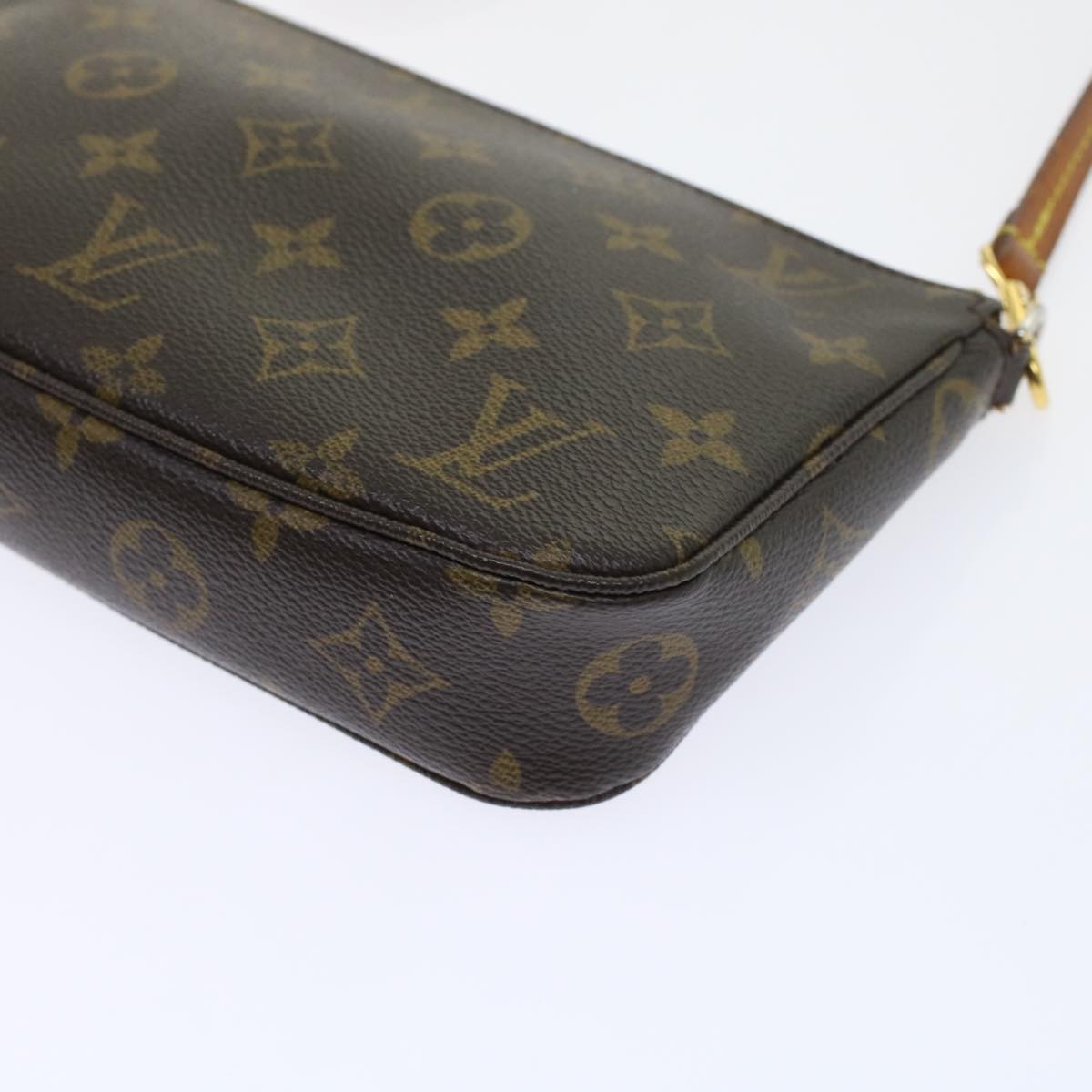 LOUIS VUITTON Monogram Pochette Accessoires Pouch M51980 LV 45792