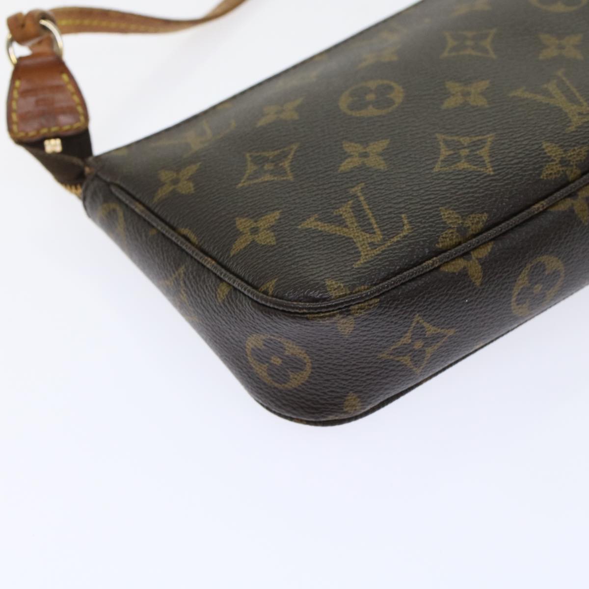 LOUIS VUITTON Monogram Pochette Accessoires Pouch M51980 LV 45792