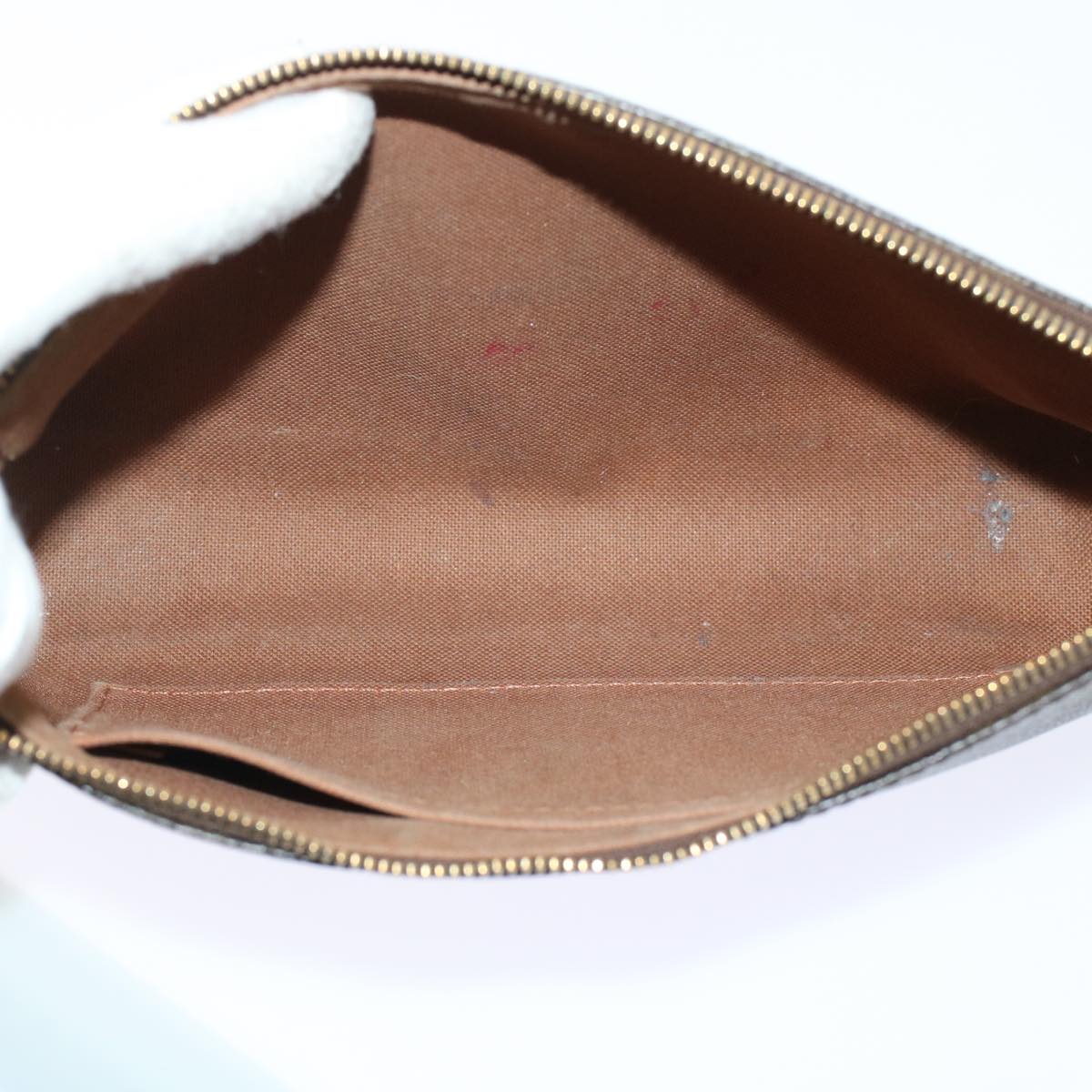 LOUIS VUITTON Monogram Pochette Accessoires Pouch M51980 LV 45792