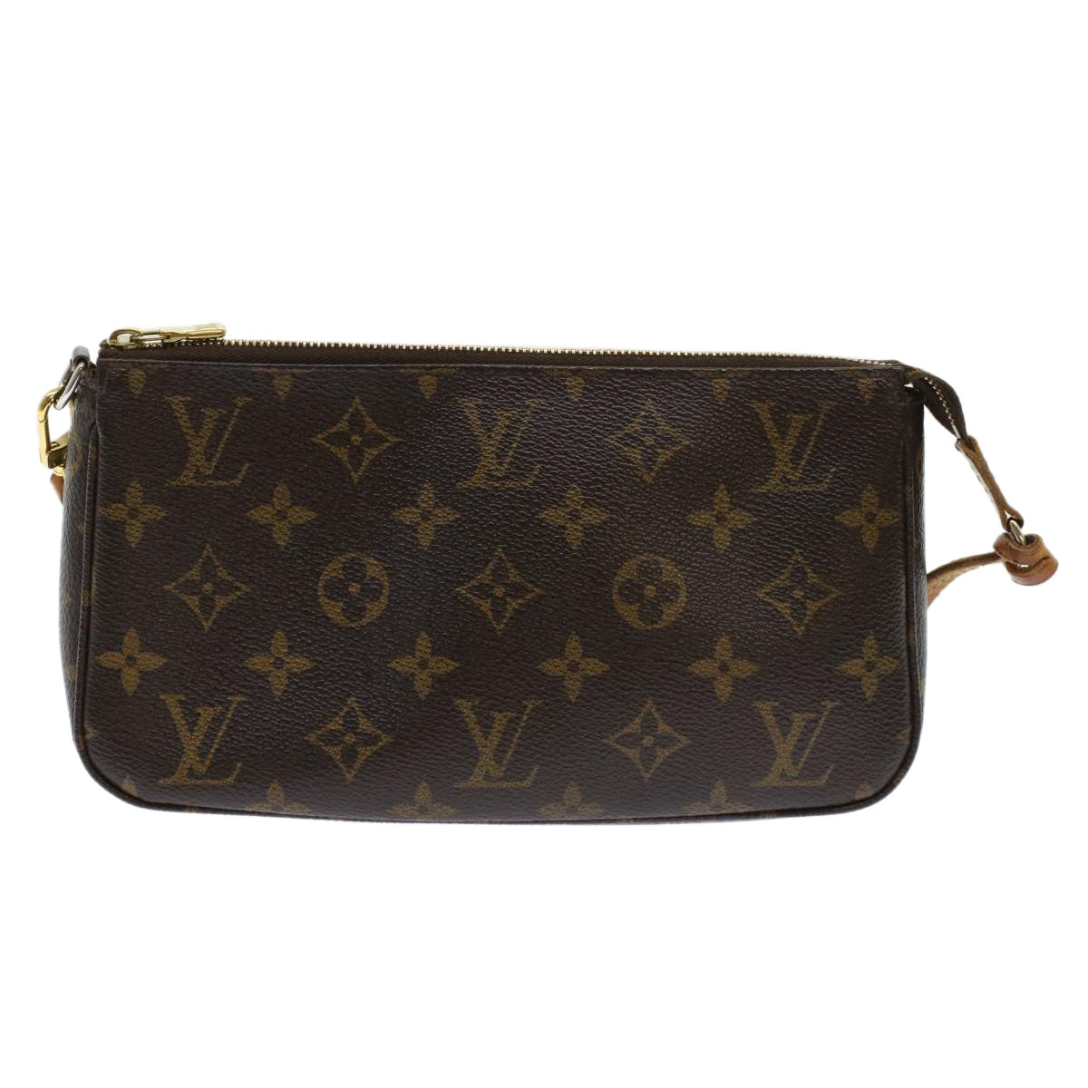 LOUIS VUITTON Monogram Pochette Accessoires Pouch M51980 LV 45792