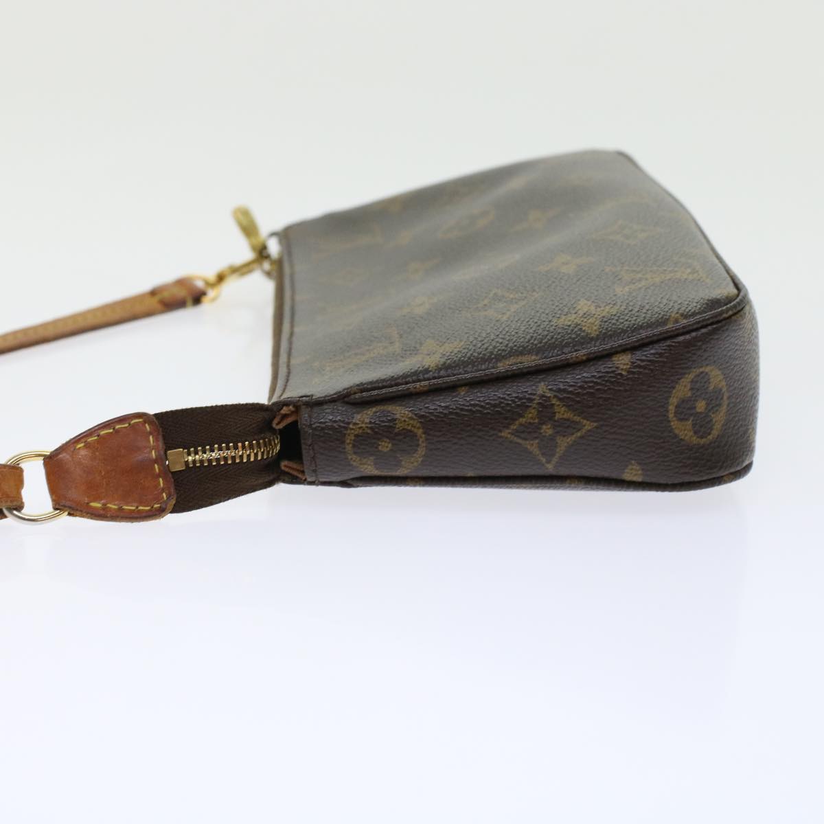 LOUIS VUITTON Monogram Pochette Accessoires Pouch M51980 LV 45792