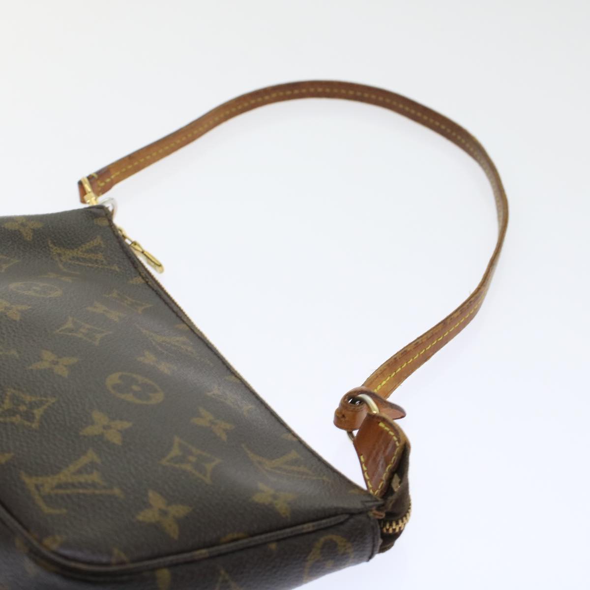 LOUIS VUITTON Monogram Pochette Accessoires Pouch M51980 LV 45792