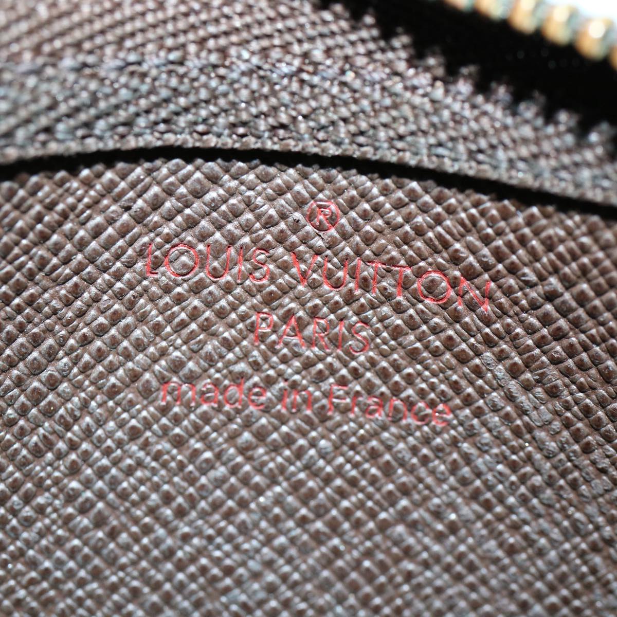 LOUIS VUITTON Damier Ebene Pochette Cles Coin Purse N62658 LV 45793