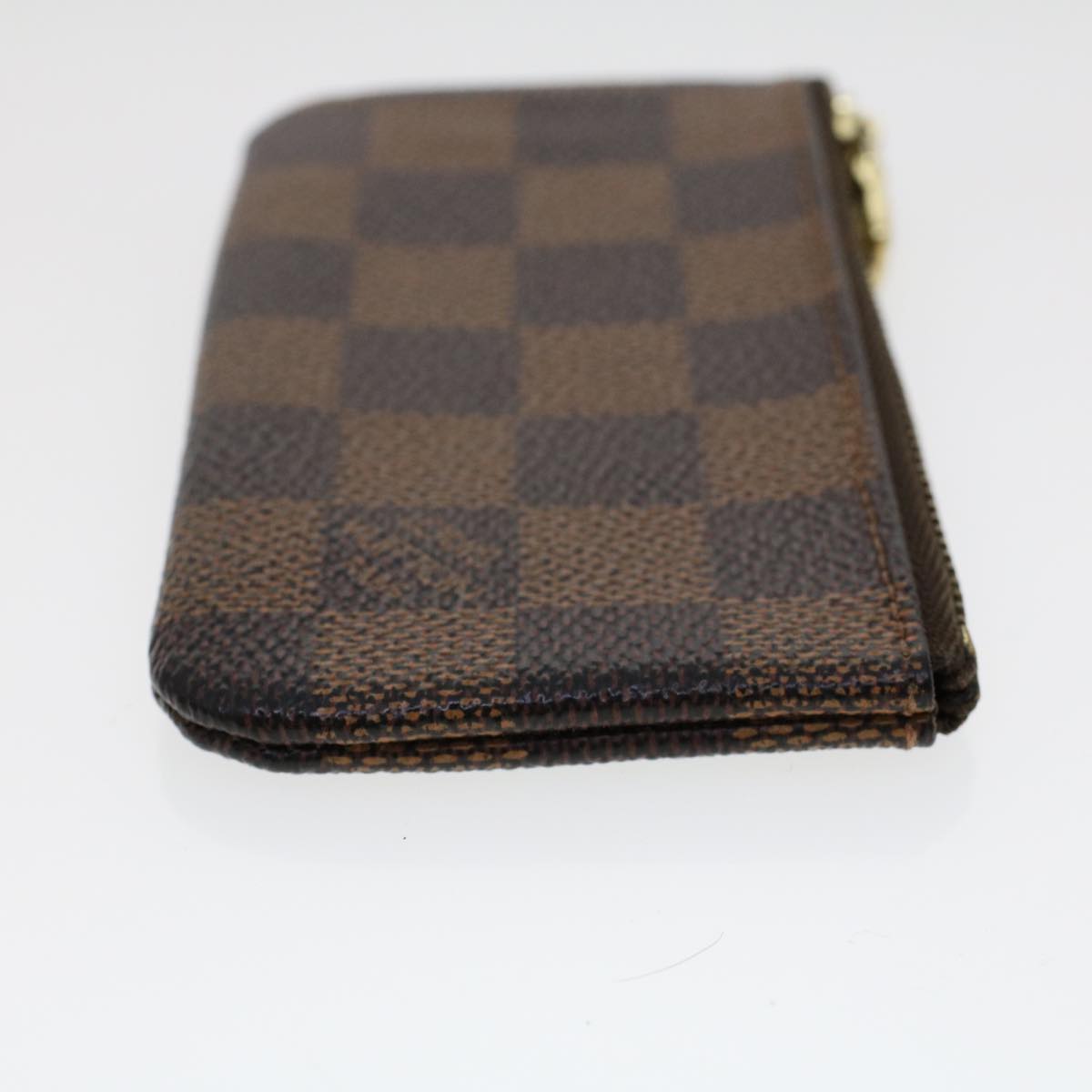 LOUIS VUITTON Damier Ebene Pochette Cles Coin Purse N62658 LV 45793