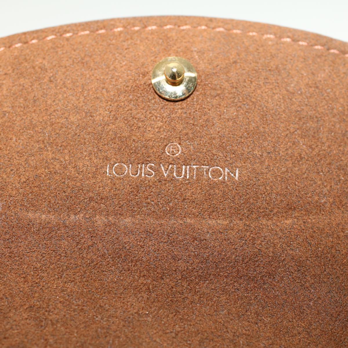 LOUIS VUITTON Damier Ebene Cuff Case M64681 LV 45794
