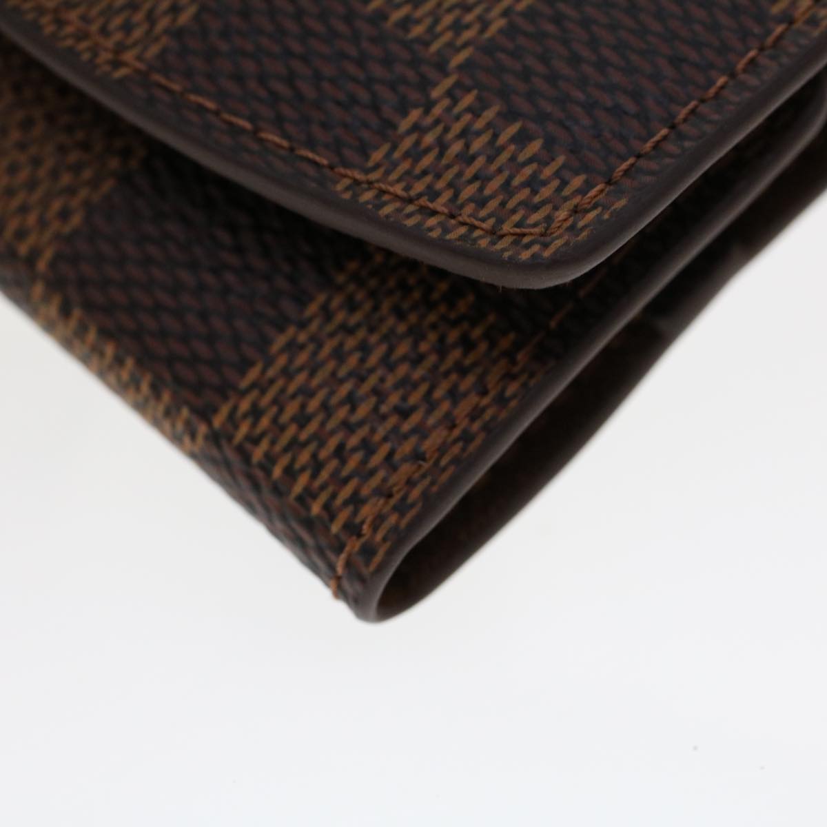 LOUIS VUITTON Damier Ebene Cuff Case M64681 LV 45794