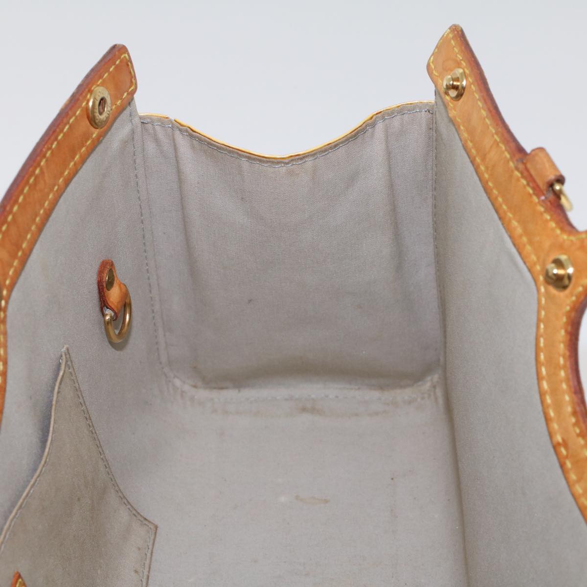 LOUIS VUITTON Monogram Vernis Roxbury Drive Hand Bag Perle M91374 LV 45797