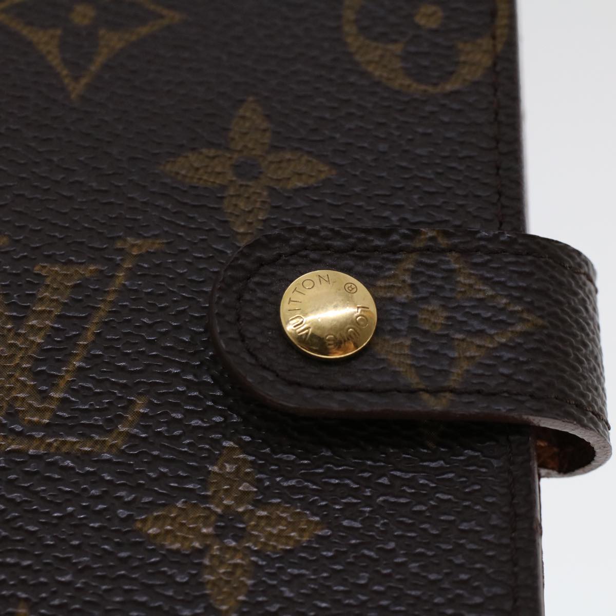 LOUIS VUITTON Monogram Agenda PM Day Planner Cover R20005 LV 45799