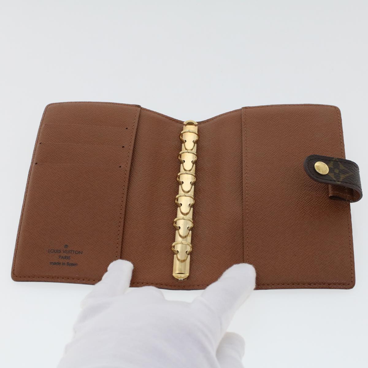 LOUIS VUITTON Monogram Agenda PM Day Planner Cover R20005 LV 45799