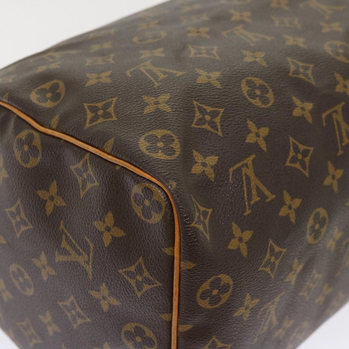 LOUIS VUITTON Monogram Speedy 35 Hand Bag M41524 LV 45801